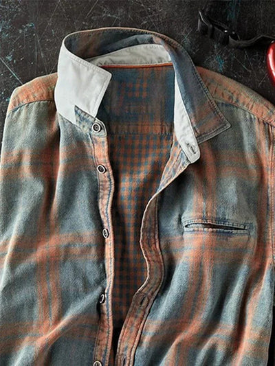 Camisa de cuadros Sawyer Tie-Dye