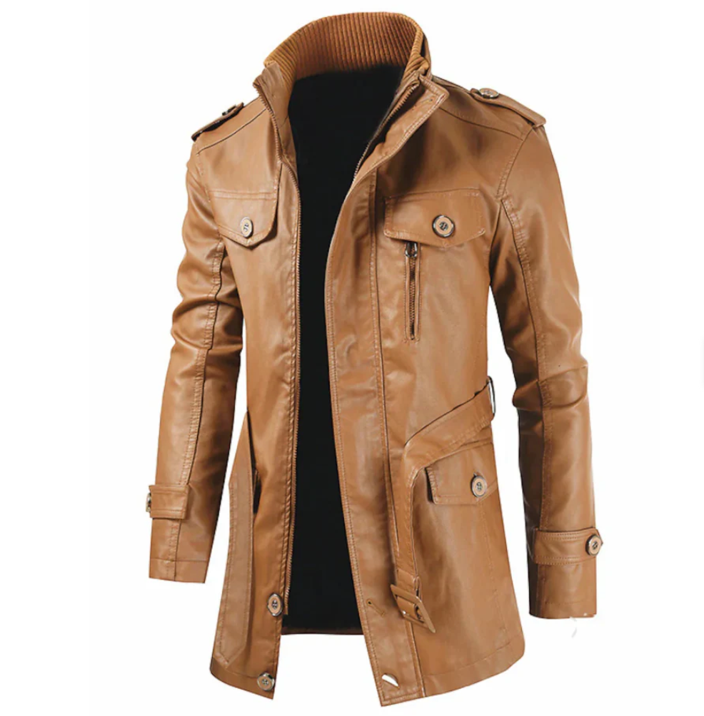 Nikolaj | Chaqueta puffer de piel