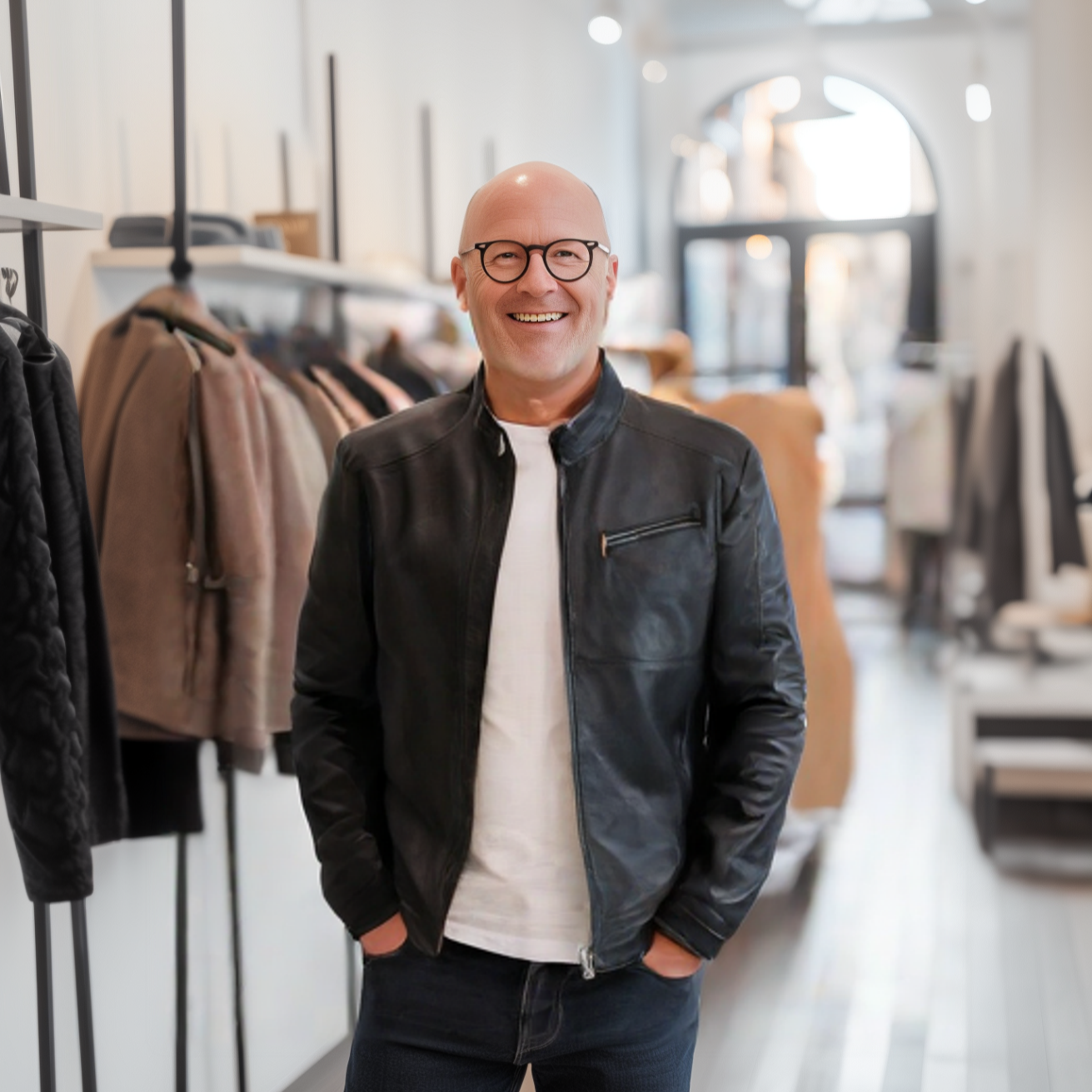 Marek | Chaqueta de cuero